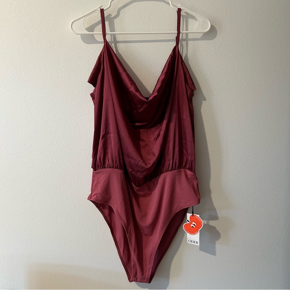 NWT Cider scoop neck bodysuit
